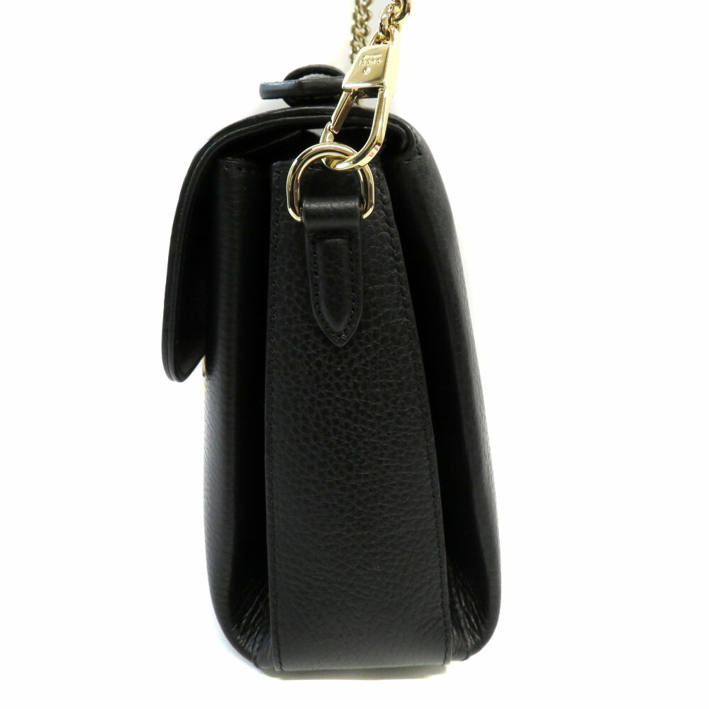 GUCCI Chain Shoulder Bag Black - Picture 3 of 6